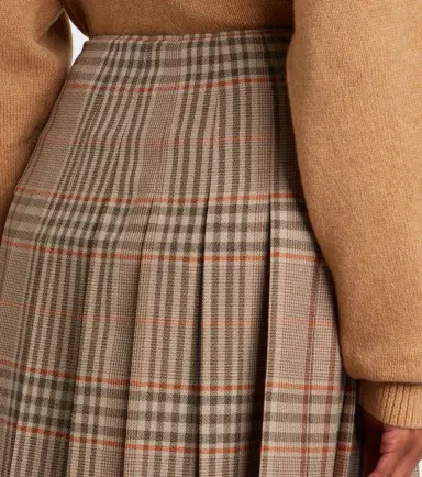 Burberry Check wool miniskirt | Thumbnail 5