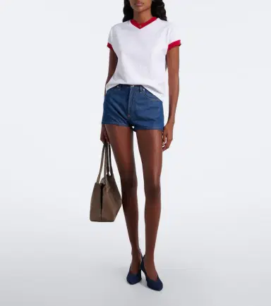 Versace Medusa cotton-blend jersey T-shirt | Thumbnail 3 Versace Medusa cotton-blend jersey T-shirt | Thumbnail 3