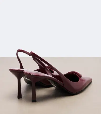 Prada Leather slingback pumps | Thumbnail 3 Prada Leather slingback pumps | Thumbnail 3