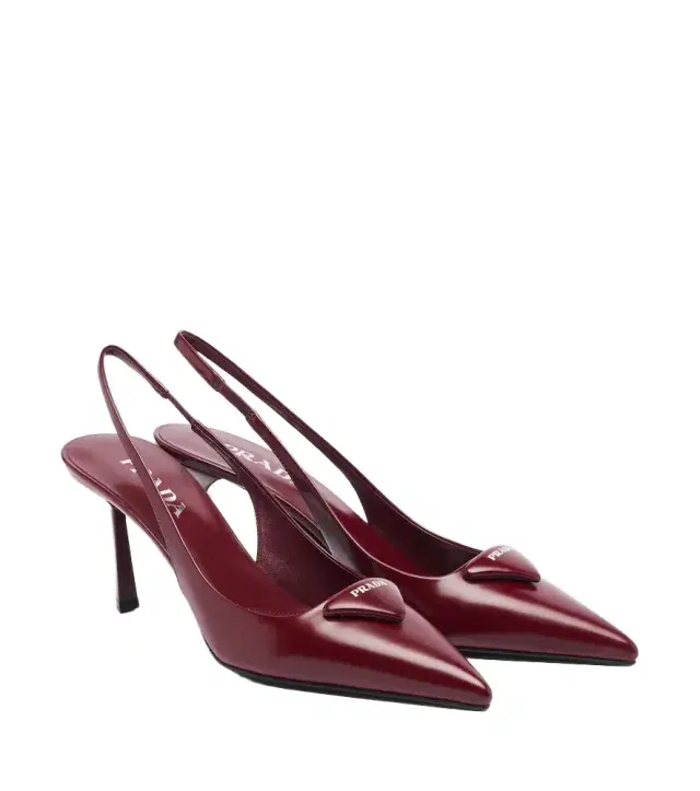 Leather slingback pumps Leather slingback pumps