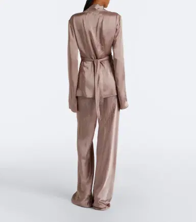 Rick Owens Bias satin wide-leg pants | Thumbnail 4 Rick Owens Bias satin wide-leg pants | Thumbnail 4