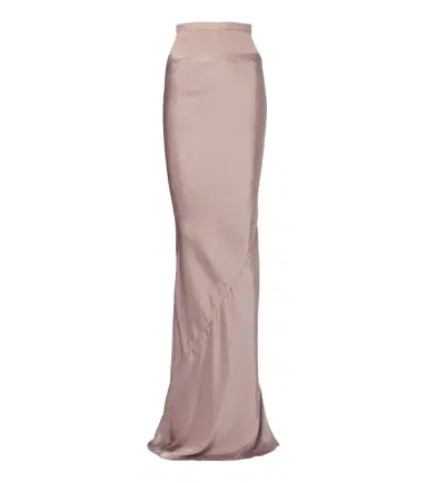Rick Owens Coda satin maxi skirt | Thumbnail 1 Rick Owens Coda satin maxi skirt | Thumbnail 1