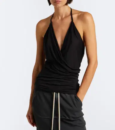 Rick Owens Draped wool and silk top | Thumbnail 5 Rick Owens Draped wool and silk top | Thumbnail 5
