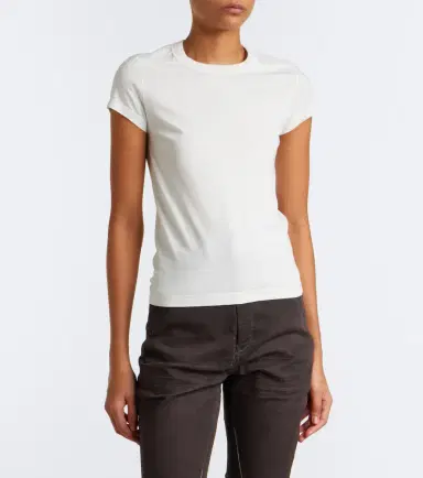 Rick Owens Cropped Level cotton T-shirt | Thumbnail 5 Rick Owens Cropped Level cotton T-shirt | Thumbnail 5