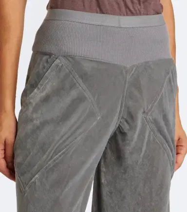 Rick Owens Bias velvet wide-leg pants | Thumbnail 3