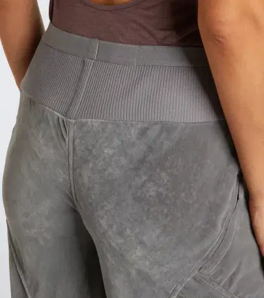 Rick Owens Bias velvet wide-leg pants | Thumbnail 6