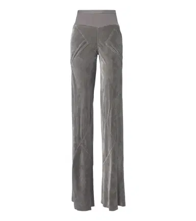 Rick Owens Bias velvet wide-leg pants | Thumbnail 1