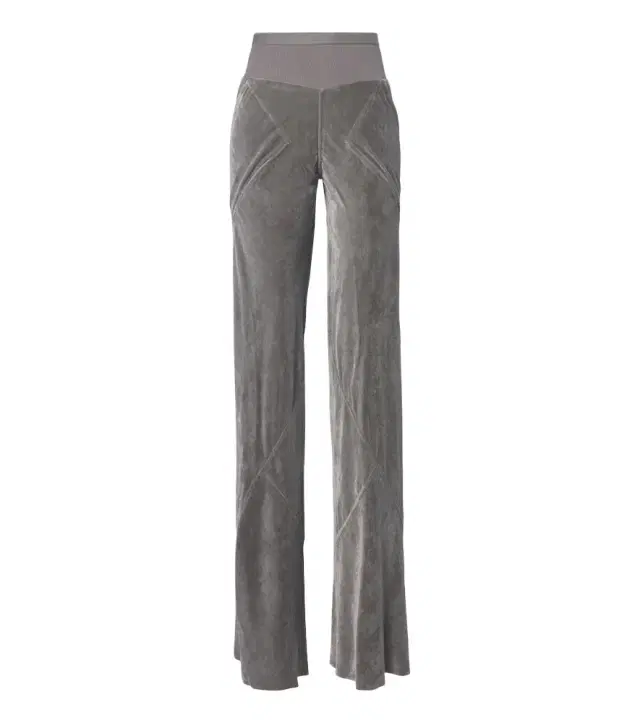 Rick Owens Bias velvet wide-leg pants