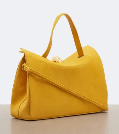 Jacquemus Valerie Medium suede top-handle bag | Thumbnail 2 Jacquemus Valerie Medium suede top-handle bag | Thumbnail 2