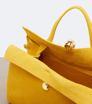 Jacquemus Valerie Medium suede top-handle bag | Thumbnail 3 Jacquemus Valerie Medium suede top-handle bag | Thumbnail 3