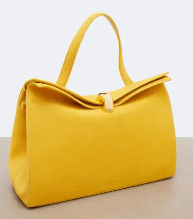 Jacquemus Valerie Medium suede top-handle bag | Thumbnail 4 Jacquemus Valerie Medium suede top-handle bag | Thumbnail 4
