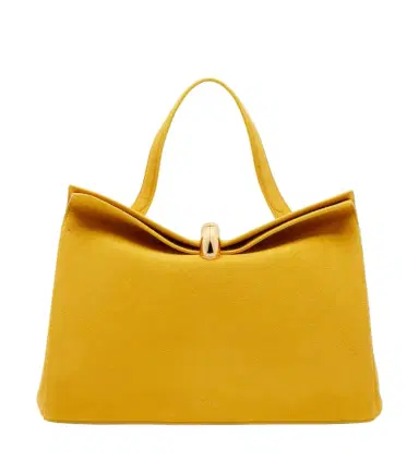 Jacquemus Valerie Medium suede top-handle bag | Thumbnail 1 Jacquemus Valerie Medium suede top-handle bag | Thumbnail 1