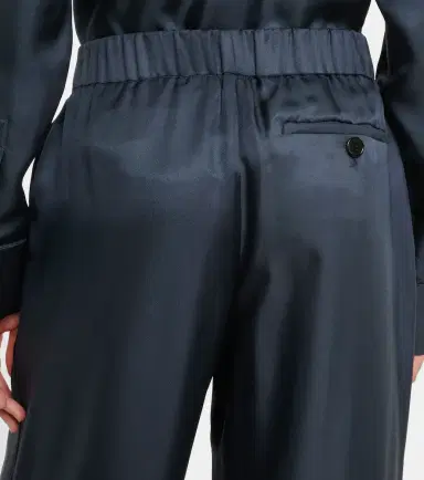 Loewe Logo silk wide-leg pants | Thumbnail 6 Loewe Logo silk wide-leg pants | Thumbnail 6