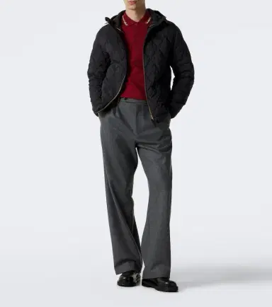 Burberry Check hooded quilted jacket | Thumbnail 2 Burberry Check hooded quilted jacket | Thumbnail 2
