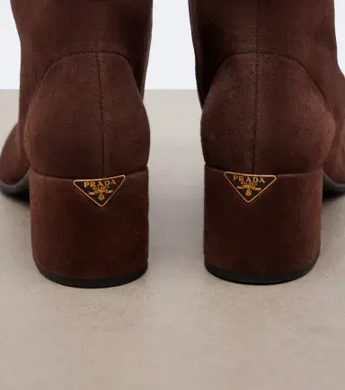 Prada Suede ankle boots | Thumbnail 3