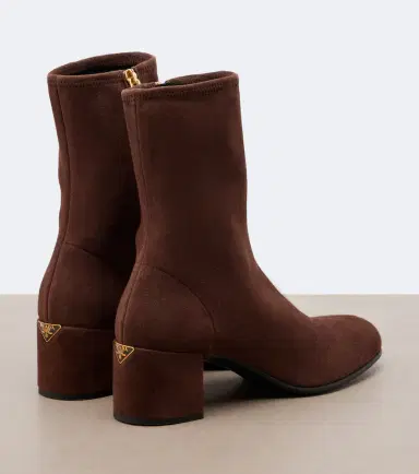 Prada Suede ankle boots | Thumbnail 4