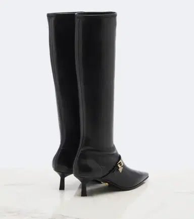 Prada Leather knee-high boots | Thumbnail 2 Prada Leather knee-high boots | Thumbnail 2