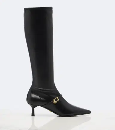 Prada Leather knee-high boots | Thumbnail 4 Prada Leather knee-high boots | Thumbnail 4