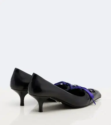 Prada Bow-detail leather pumps | Thumbnail 4 Prada Bow-detail leather pumps | Thumbnail 4
