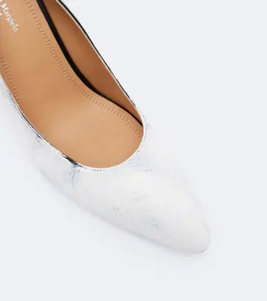 Maison Margiela Heel-Less leather wedge pumps | Thumbnail 2