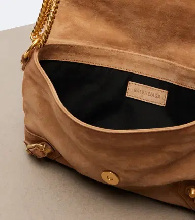 Balenciaga Le City suede shoulder bag | Thumbnail 2