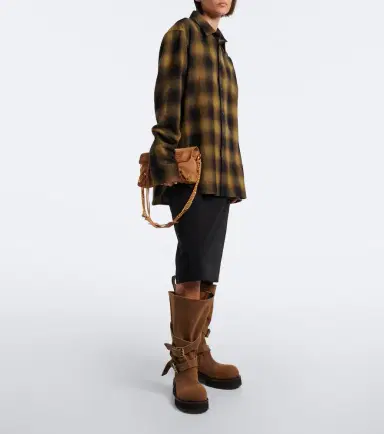 Balenciaga Le City suede shoulder bag | Thumbnail 5