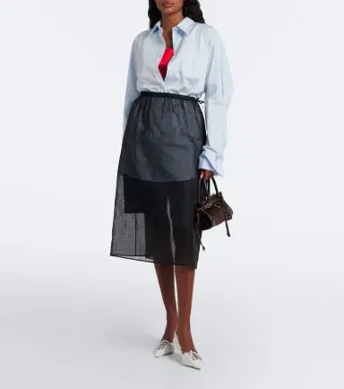Prada Silk taffeta Bermuda shorts | Thumbnail 5 Prada Silk taffeta Bermuda shorts | Thumbnail 5