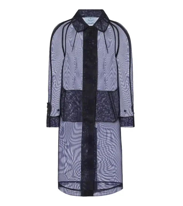 Prada Semi-sheer coat
