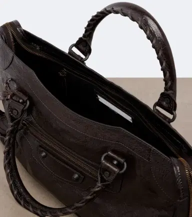 Balenciaga Le City Medium leather top-handle bag | Thumbnail 3 Balenciaga Le City Medium leather top-handle bag | Thumbnail 3