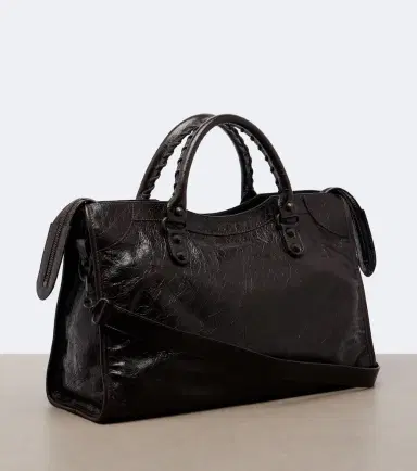 Balenciaga Le City Medium leather top-handle bag | Thumbnail 4 Balenciaga Le City Medium leather top-handle bag | Thumbnail 4