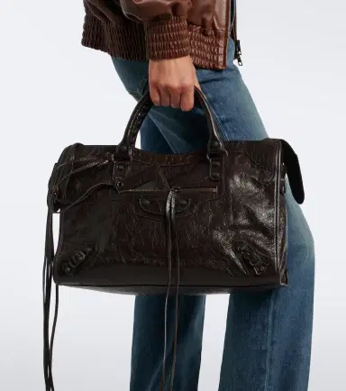 Balenciaga Le City Medium leather top-handle bag | Thumbnail 5 Balenciaga Le City Medium leather top-handle bag | Thumbnail 5