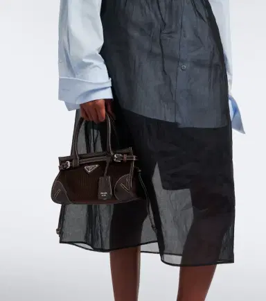 Prada Bonnie Small corduroy top-handle bag | Thumbnail 5 Prada Bonnie Small corduroy top-handle bag | Thumbnail 5