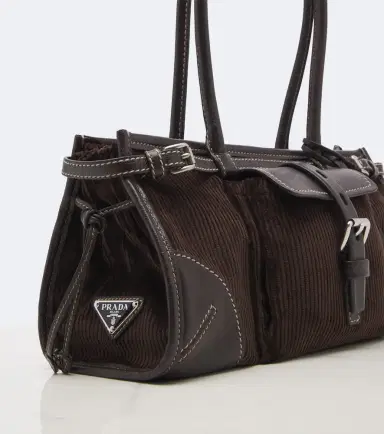 Prada Bonnie Medium corduroy shoulder bag | Thumbnail 2 Prada Bonnie Medium corduroy shoulder bag | Thumbnail 2