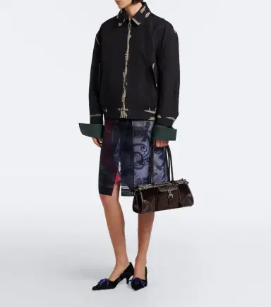 Prada Bonnie Medium corduroy shoulder bag | Thumbnail 6 Prada Bonnie Medium corduroy shoulder bag | Thumbnail 6