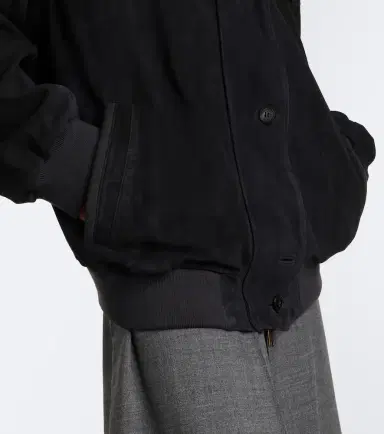 Prada Oversized suede bomber jacket | Thumbnail 5 Prada Oversized suede bomber jacket | Thumbnail 5