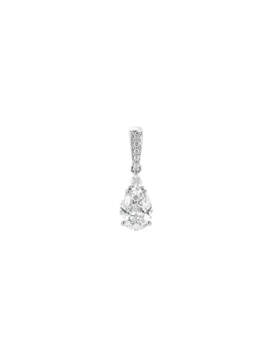 Wish Fine Jewelry 1.140ct Diamond 18K Gold Dangle Pendant | Thumbnail 1
