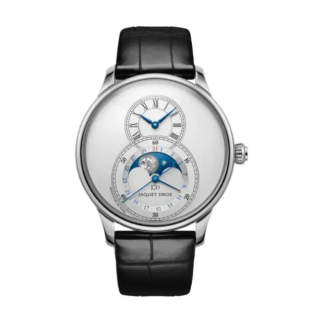Jaquet Droz Jaquet Droz Grande Seconde Moon Stainless Steel Automatic Men's Watch by The Solist