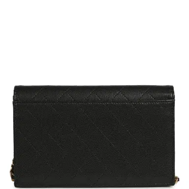 Chanel Chanel "Neo Filigree" Wallet on Chain Black Grained Calfskin Gold Hardware | Thumbnail 3 Chanel Chanel "Neo Filigree" Wallet on Chain Black Grained Calfskin Gold Hardware | Thumbnail 3