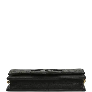 Chanel Chanel "Neo Filigree" Wallet on Chain Black Grained Calfskin Gold Hardware | Thumbnail 6 Chanel Chanel "Neo Filigree" Wallet on Chain Black Grained Calfskin Gold Hardware | Thumbnail 6