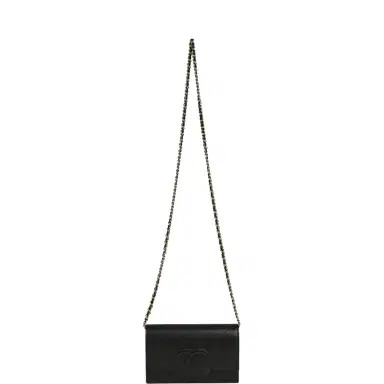 Chanel Chanel "Neo Filigree" Wallet on Chain Black Grained Calfskin Gold Hardware | Thumbnail 7 Chanel Chanel "Neo Filigree" Wallet on Chain Black Grained Calfskin Gold Hardware | Thumbnail 7