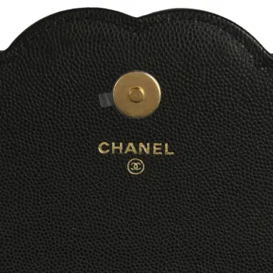 Chanel Chanel "Neo Filigree" Wallet on Chain Black Grained Calfskin Gold Hardware | Thumbnail 8 Chanel Chanel "Neo Filigree" Wallet on Chain Black Grained Calfskin Gold Hardware | Thumbnail 8