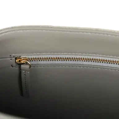 Chanel Chanel Maxi "Souplissimo" Large Flap Bag Dark Grey Suede Gold Hardware | Thumbnail 10 Chanel Chanel Maxi "Souplissimo" Large Flap Bag Dark Grey Suede Gold Hardware | Thumbnail 10