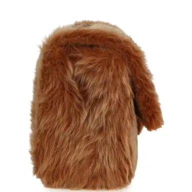 Chanel Chanel Maxi "Souplissimo" Small Flap Bag Brown Shearling Lambskin Gold Hardware | Thumbnail 3 Chanel Chanel Maxi "Souplissimo" Small Flap Bag Brown Shearling Lambskin Gold Hardware | Thumbnail 3