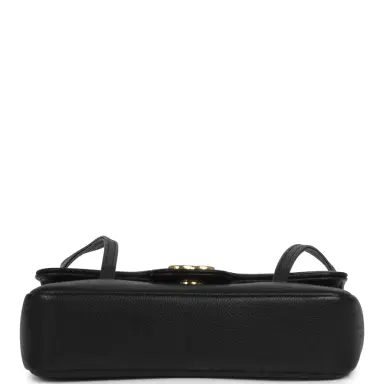 Chanel Chanel Mini Preppy Coco Clutch with Straps Black Shiny Caviar Brushed Gold Hardware | Thumbnail 7 Chanel Chanel Mini Preppy Coco Clutch with Straps Black Shiny Caviar Brushed Gold Hardware | Thumbnail 7