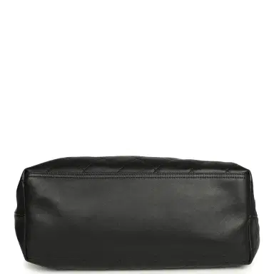 Chanel Chanel Small CC Cabas Hobo Bag Black Calfskin Gold Hardware | Thumbnail 6 Chanel Chanel Small CC Cabas Hobo Bag Black Calfskin Gold Hardware | Thumbnail 6