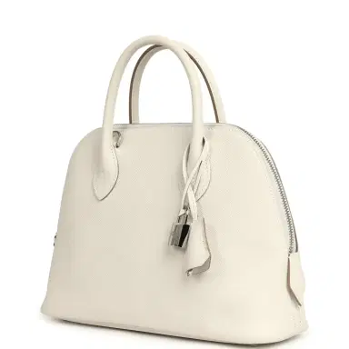 HERMÈS Hermes 1923 Bolide 25 Gris Pale Epsom Palladium Hardware | Thumbnail 5 HERMÈS Hermes 1923 Bolide 25 Gris Pale Epsom Palladium Hardware | Thumbnail 5