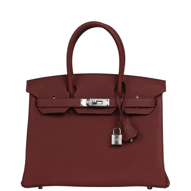 HERMÈS Hermes Birkin 30 Rouge H Togo Palladium Hardware