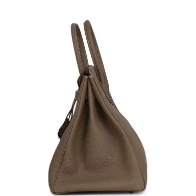 HERMÈS Hermes Birkin 35 Etoupe Togo Palladium Hardware | Thumbnail 3