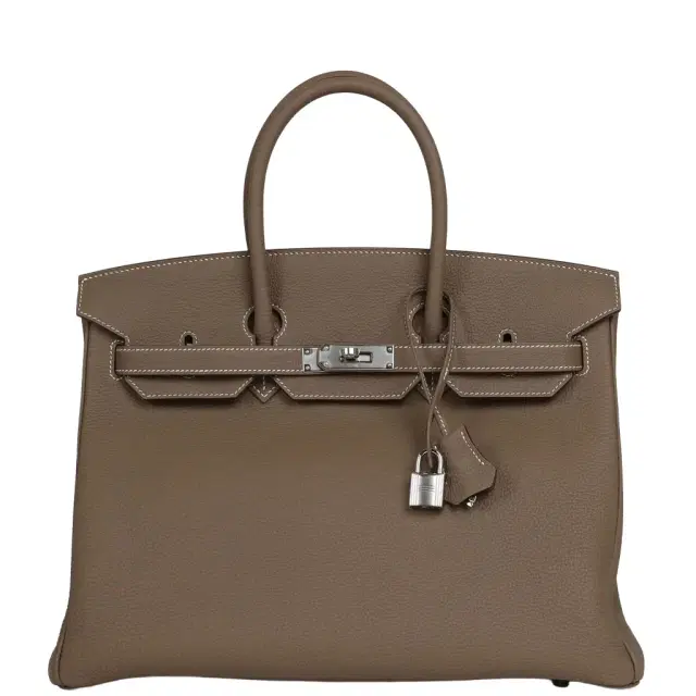 Hermes Birkin 35 Etoupe Togo Palladium Hardware