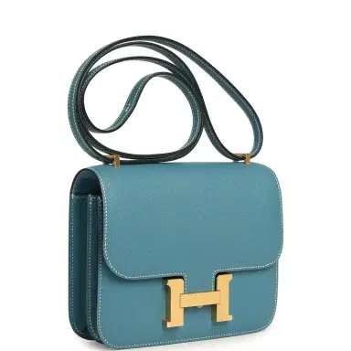 HERMÈS Hermes Constance 18 Blue Jean Epsom Gold Hardware | Thumbnail 2 HERMÈS Hermes Constance 18 Blue Jean Epsom Gold Hardware | Thumbnail 2